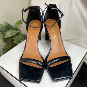 New! Dream Pairs Black High Heel Sandals, WOMENS - EUR/size 40.5, US/size-9